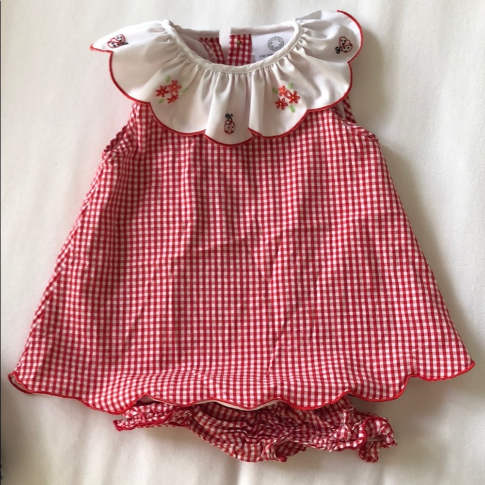 The Proper Peony Lydia Ladybug Swing Set